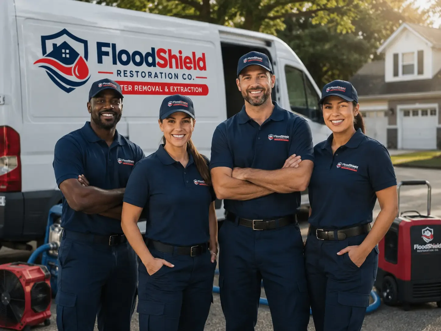 Flood Damage Restoration company in Woodson, TX